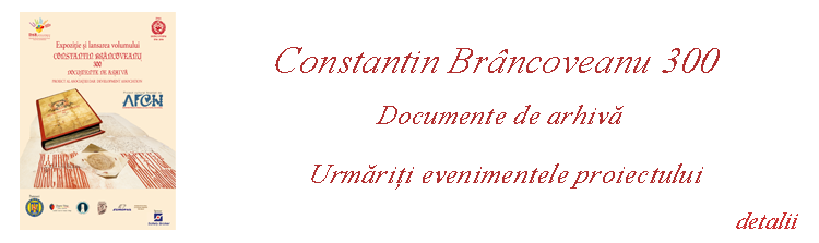 Lansare volumului Constantin Brancoveanu 300